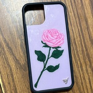 For Love And Lemons iPhone 14 Lavender Rose Case